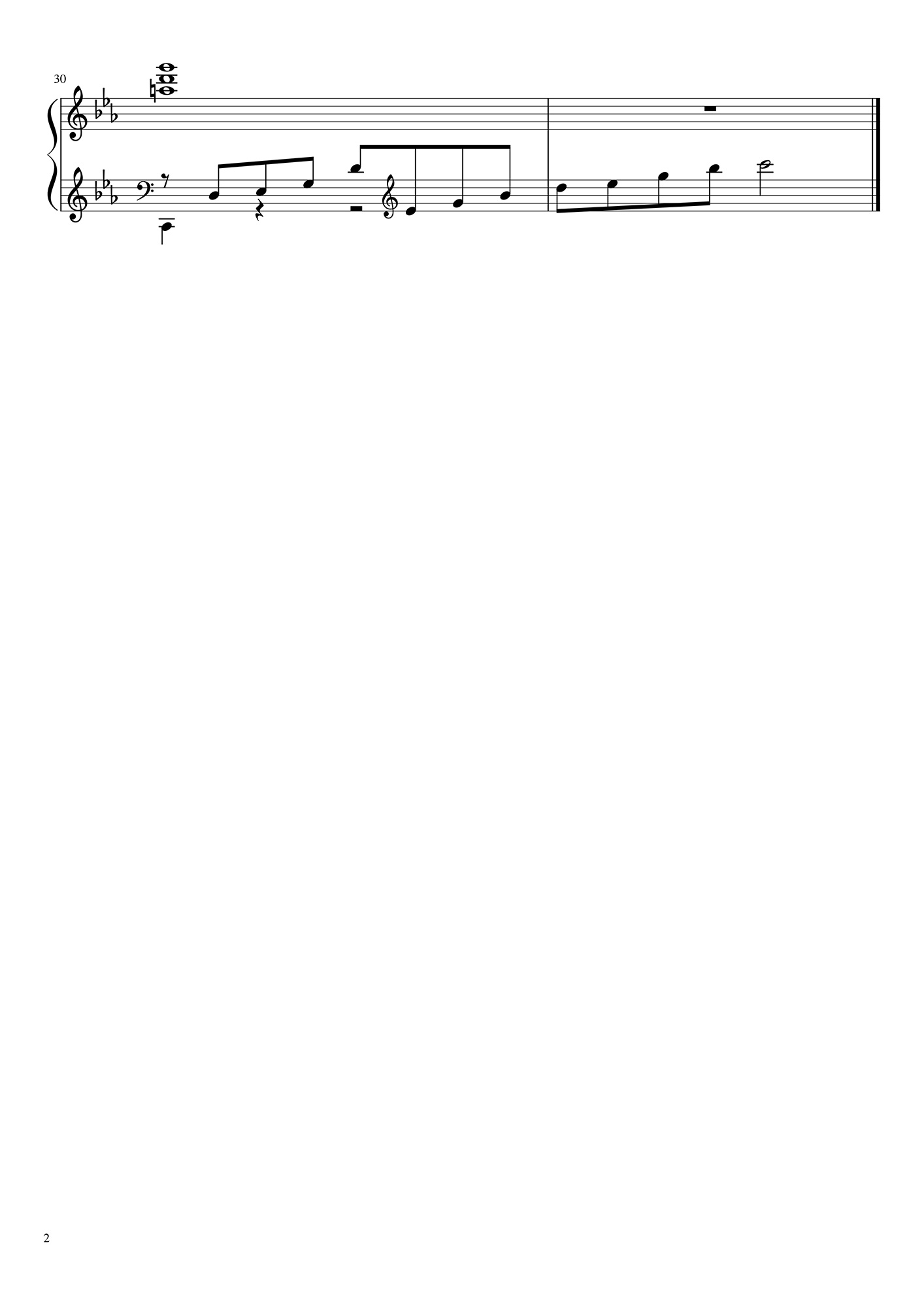 An image of musical notes and score for an instrumental improvisation.