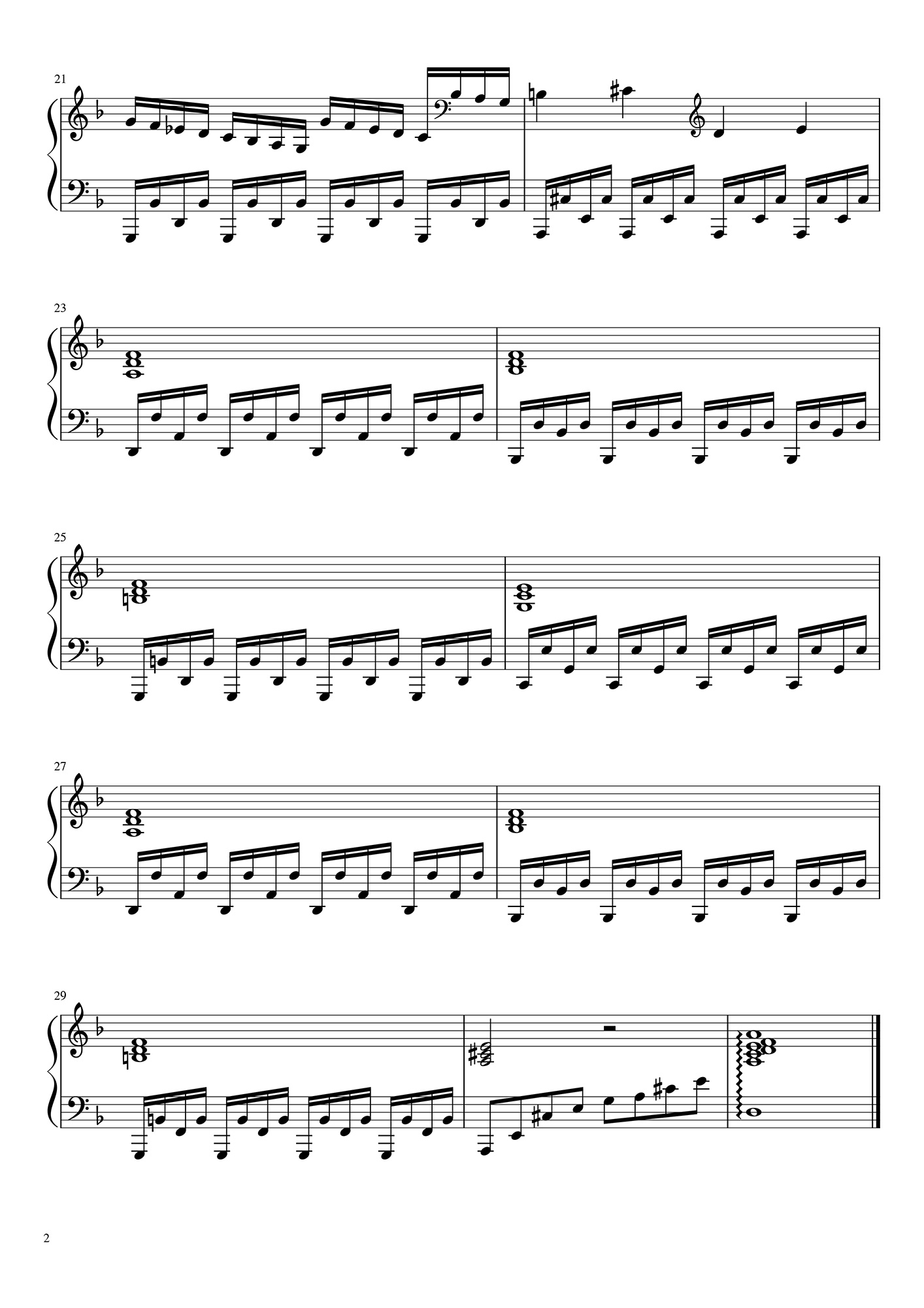 An image of musical notes and score for an instrumental improvisation.